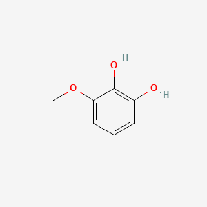 molecular formula C7H8O3 B1210430 3-Methoxycatechol CAS No. 934-00-9
