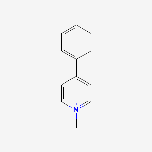 molecular formula C12H12N+ B1210433 Cyperquat CAS No. 48134-75-4