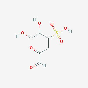 Hexos-2-ulose, 3,4-dideoxy-4-sulfo-