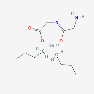 molecular formula C12H24N2O3Sn B1210444 Di-n-butyltin glycylglycinate CAS No. 59592-90-4