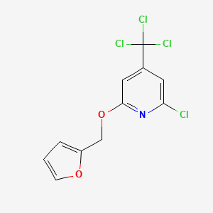 molecular formula C11H7Cl4NO2 B1210457 Pyroxyfur CAS No. 70166-48-2