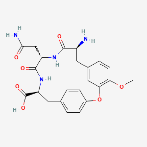 molecular formula C23H26N4O7 B1210460 Of 4949-III CAS No. 107140-32-9