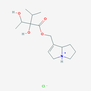 molecular formula C15H26ClNO4 B12104757 Cynaustine 