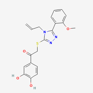 molecular formula C20H19N3O4S B1210487 ML085 