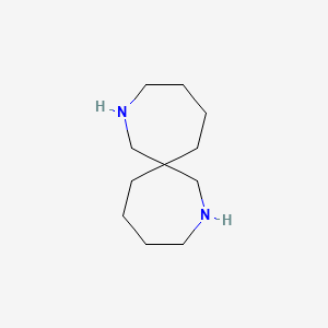 molecular formula C11H22N2 B12104899 2,9-Diazaspiro[6.6]tridecane 