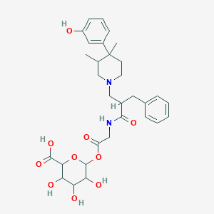 molecular formula C31H40N2O10 B12104912 Alvimopan Acyl-beta-D-glucuronide 