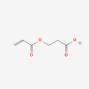 molecular formula C6H8O4 B1210496 2-Carboxyethyl acrylate CAS No. 24615-84-7