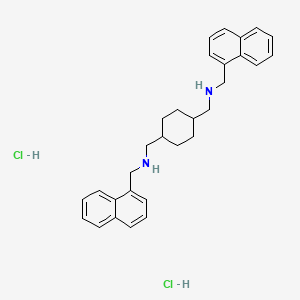 N,N'-Bis(1-naphthylmethyl)-1,4-cyclohexanebis(methylamine) dihydrochloride