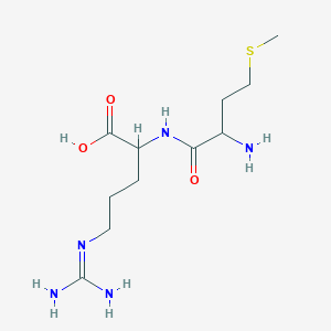 molecular formula C11H23N5O3S B12105142 Methionylarginine 