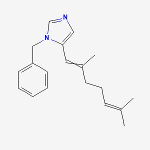 1-Benzyl-5-(2,6-dimethylhepta-1,5-dienyl)imidazole