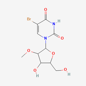 molecular formula C10H13BrN2O6 B12105164 5-bromo-2'-O-methyl-Uridine 