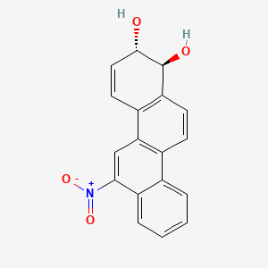 trans-1,2-Dihydro-1,2-dihydroxy-6-nitrochrysene