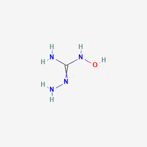 molecular formula CH6N4O B1210522 N-Hydroxy-N'-aminoguanidine CAS No. 36778-67-3