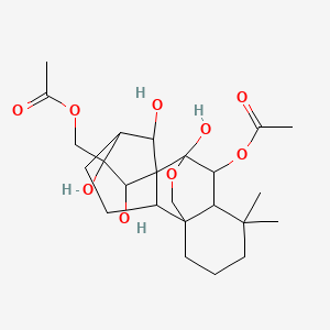 molecular formula C24H36O9 B12105287 Rabdophyllin H 
