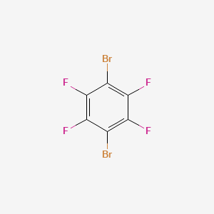 molecular formula C6Br2F4 B1210529 1,4-Dibromotetrafluorobenzene CAS No. 344-03-6