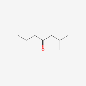 molecular formula C8H16O B1210533 2-Methyl-4-heptanone CAS No. 626-33-5