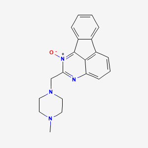 2-(4'-Methylpiperazino-1-methyl)-1,3-diazafluoranthene 1-oxide
