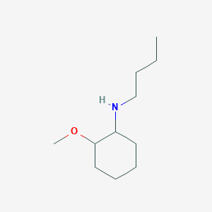 molecular formula C11H23NO B12105406 N-butyl-2-methoxycyclohexan-1-amine 