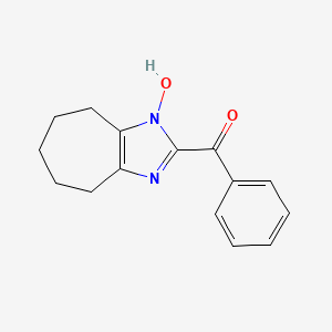 (3-hydroxy-5,6,7,8-tetrahydro-4H-cyclohepta[d]imidazol-2-yl)-phenylmethanone