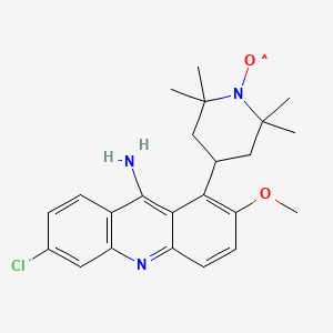 2-Methoxy-6-chloro-9-amino(2,2,6,6-tetramethyl-1-oxypiperidyl-4)acridine