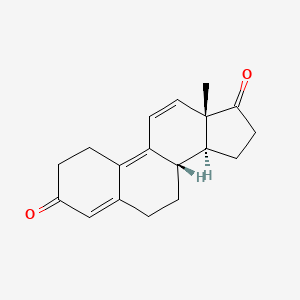 molecular formula C18H20O2 B1210584 Estra-4,9,11-triene-3,17-dione CAS No. 4642-95-9