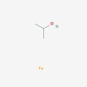 molecular formula C3H8FeO B12105854 2-Propanol, iron(3+) salt (9CI) CAS No. 502497-80-5
