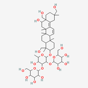 molecular formula C48H78O19 B12105900 Clinoposaponin D 