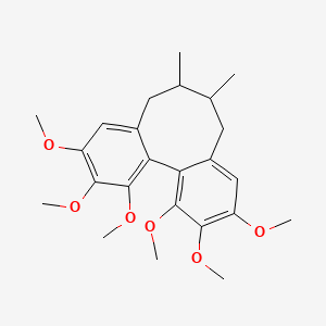 molecular formula C24H32O6 B1210598 Deoxyschizandrin 