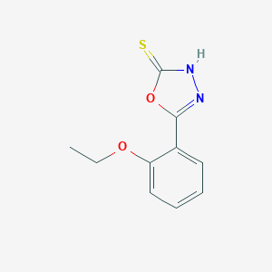 molecular formula C10H10N2O2S B012106 5-(2-Ethoxyphenyl)-1,3,4-oxadiazole-2-thiol CAS No. 19982-38-8