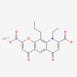 molecular formula C19H15CaNO7 B1210600 Nedocromil calcium CAS No. 101626-68-0