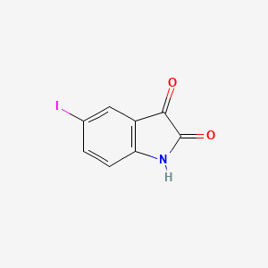 molecular formula C8H4INO2 B1210601 5-Iodoisatin CAS No. 20780-76-1