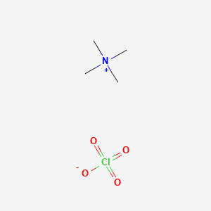 molecular formula C4H12ClNO4 B1210619 Tetramethylammonium perchlorate CAS No. 2537-36-2