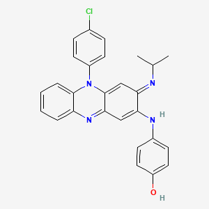 molecular formula C27H23ClN4O B1210635 Hacdip CAS No. 80832-46-8