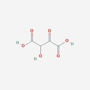 molecular formula C4H4O6 B1210636 2-Hydroxy-3-oxosuccinic acid 