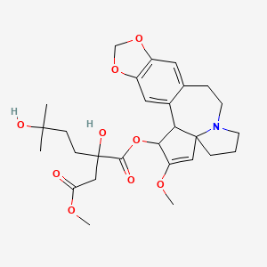 molecular formula C28H37NO9 B1210638 harringtonine 