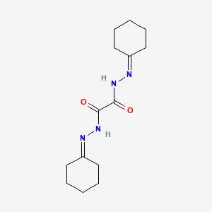 molecular formula C14H22N4O2 B1210641 Cuprizone CAS No. 370-81-0