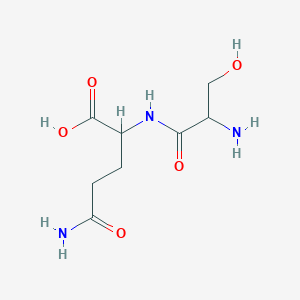 molecular formula C8H15N3O5 B12106431 SQ 
