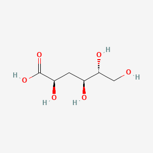 B1210645 3-Deoxy-D-gluconic acid CAS No. 498-43-1