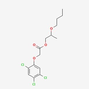 molecular formula C15H19Cl3O4 B1210653 2,4,5-T propylene glycol butyl ether ester CAS No. 3084-62-6