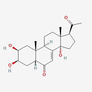 molecular formula C21H30O5 B1210667 Poststerone 