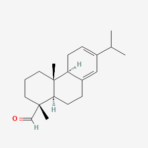 molecular formula C20H30O B1210673 Levopimaradienal CAS No. 103654-28-0