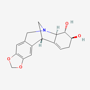 molecular formula C16H17NO4 B1210674 Nangustine 