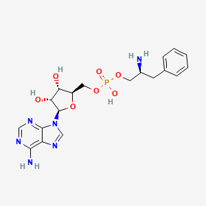 Adenosine-5'-[phenylalaninol-phosphate]