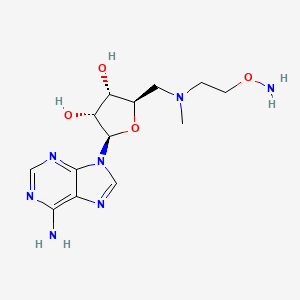 5'-Deoxy-5'-[N-methyl-N-(2-aminooxyethyl) amino]adenosine