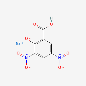 Benzoic acid, 2-hydroxy-3,5-dinitro-, monosodium salt