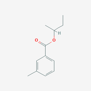 molecular formula C12H16O2 B12106802 Sec-butyl 3-methylbenzoate CAS No. 5448-57-7