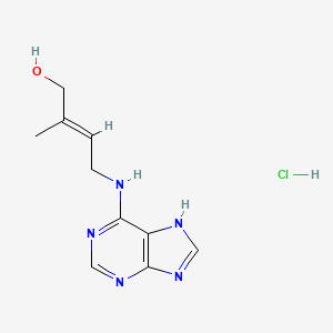 molecular formula C10H14ClN5O B12106874 trans-Zeatin hydrochloride 