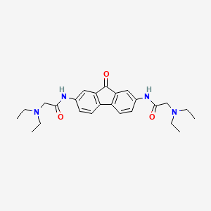 2,7-Bis((diethylamino)acetamido)fluoren-9-one