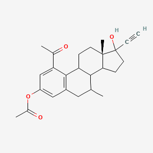 molecular formula C25H30O4 B1210695 Daemet-17,3-OL CAS No. 74178-54-4
