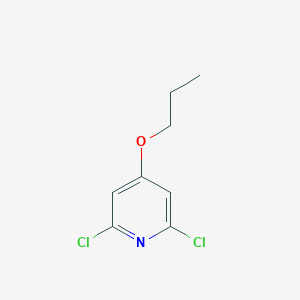 molecular formula C8H9Cl2NO B12106962 2,6-Dichloro-4-propoxypyridine 